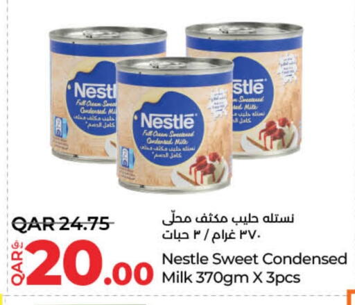 NESTLE Condensed Milk available at LuLu Hypermarket in Qatar - Umm Salal