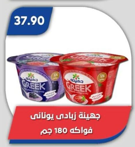 Greek Yoghurt available at Bassem Market in Egypt - Cairo