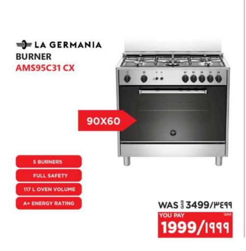 LA GERMANIA Gas Cooker available at Emax  in Qatar - Al Daayen