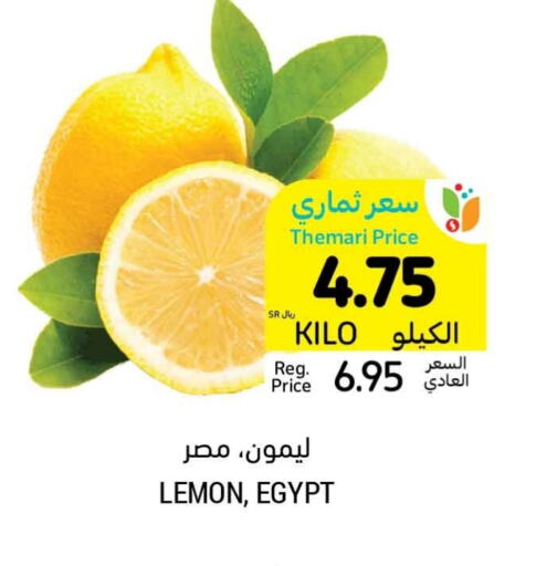 lemon from Egypt available at Tamimi Market in KSA, Saudi Arabia, Saudi - Jeddah