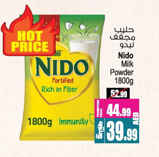 NIDO Milk Powder available at Ansar Mall in UAE - Sharjah / Ajman