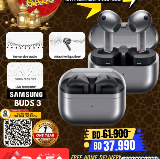 SAMSUNG Earphone available at Arafa Phones in Bahrain