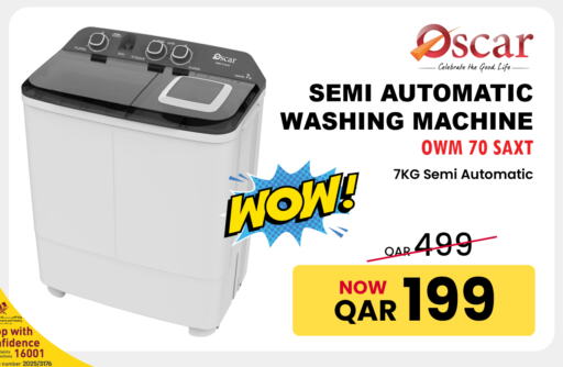 OSCAR Washing Machine available at Jumbo Electronics in Qatar - Doha