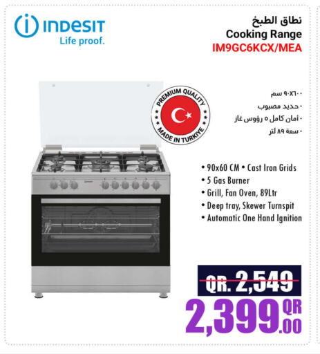 INDESIT Gas Cooker available at Jumbo Electronics in Qatar - Al Khor