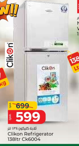 CLIKON Refrigerator available at Paris Hypermarket in Qatar - Al Khor