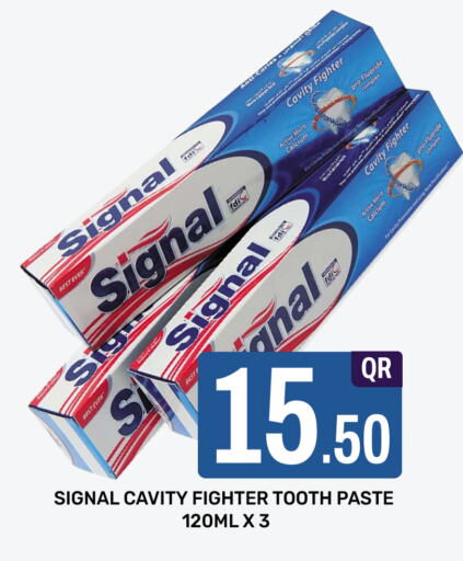 SIGNAL Toothpaste available at Majlis Shopping Center in Qatar - Doha