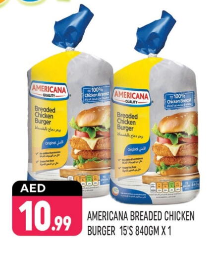 AMERICANA Chicken Burger available at Shaklan  in UAE - Dubai
