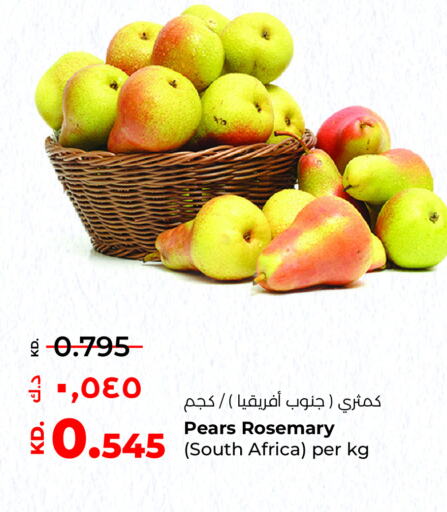 Pear from South Africa available at Lulu Hypermarket  in Kuwait - Jahra Governorate