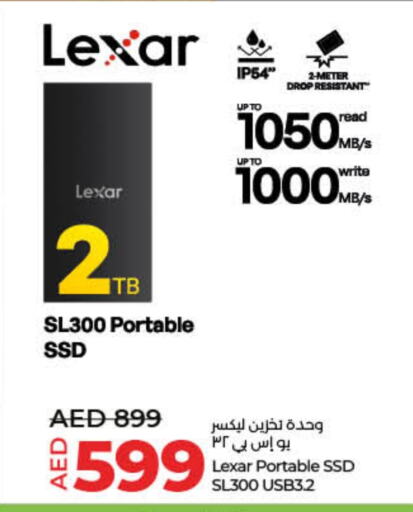 LEXAR Hard disk available at Lulu Hypermarket in UAE - Fujairah