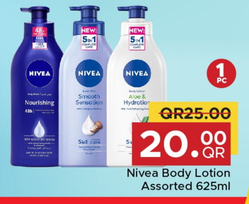 Nivea Body Lotion & Cream available at Family Food Centre in Qatar - Al Wakra