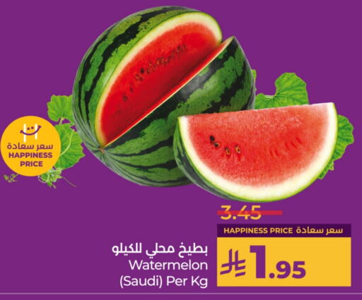 Fresh Fruits in LULU Hypermarket, Saudi Arabia Offers - Saudi Arabia Watermelon from Saudi Arabia available at LULU Hypermarket in KSA, Saudi Arabia, Saudi - Hail