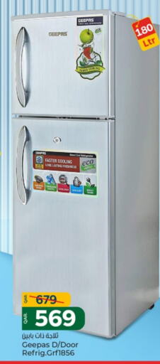 GEEPAS Refrigerator available at Paris Hypermarket in Qatar - Al Rayyan