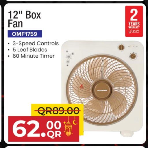 OLSENMARK Fan available at Family Food Centre in Qatar - Al Daayen