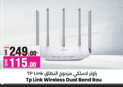 TP LINK Wifi Router available at Ansar Gallery in Qatar - Al Shamal