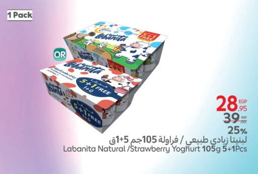 Yoghurt available at Carrefour  in Egypt - Cairo