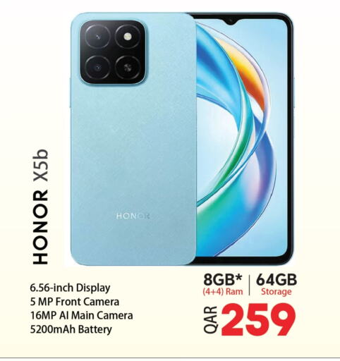 HONOR available at Saudia Hypermarket in Qatar - Al-Shahaniya