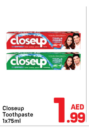 CLOSE UP Toothpaste available at Day to Day Department Store in UAE - Dubai