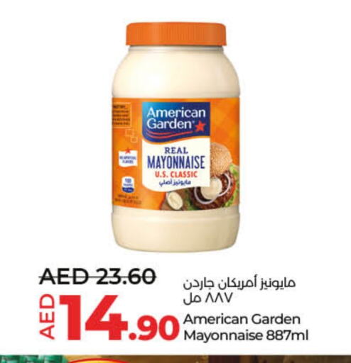 Sauces & Spreads in Lulu Hypermarket, UAE Offers - United Arab Emirates AMERICAN GARDEN Mayonnaise available at Lulu Hypermarket in UAE - Fujairah