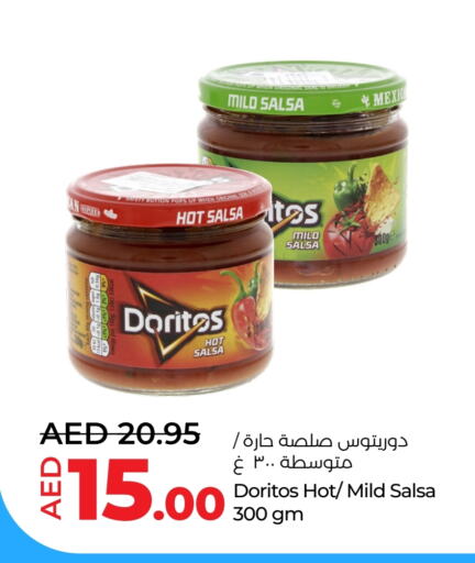 DORITOS Hot Sauce available at Lulu Hypermarket in UAE - Al Ain