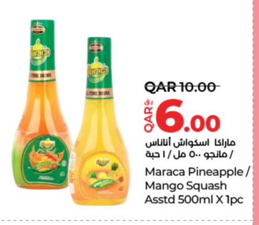 Pineapple Mango Squash available at LuLu Hypermarket in Qatar - Doha