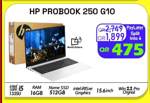 إتش بي لابتوب available at تك ديلس ترادينغ in قطر - الوكرة