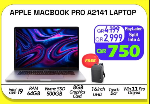 APPLE Laptop available at Tech Deals Trading in Qatar - Al Daayen