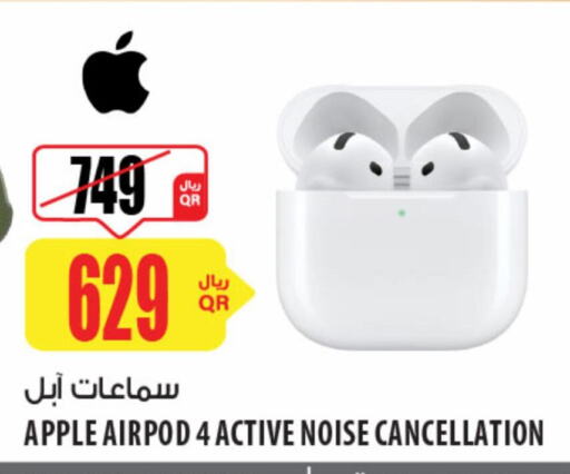 أبل سماعات أذن available at شركة الميرة للمواد الاستهلاكية in قطر - الخور