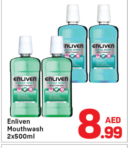 ENLIVEN Mouthwash available at Day to Day Department Store in UAE - Sharjah / Ajman