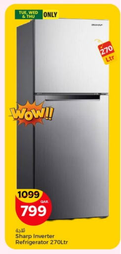 SHARP Refrigerator available at Paris Hypermarket in Qatar - Al Rayyan