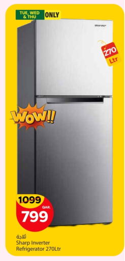 SHARP Refrigerator available at Paris Hypermarket in Qatar - Al Rayyan