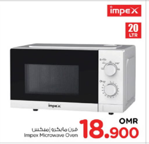 Kitchen Appliance in Nesto Hyper Market , Oman Offers - Oman IMPEX Microwave Oven available at Nesto Hyper Market in Oman - Sohar