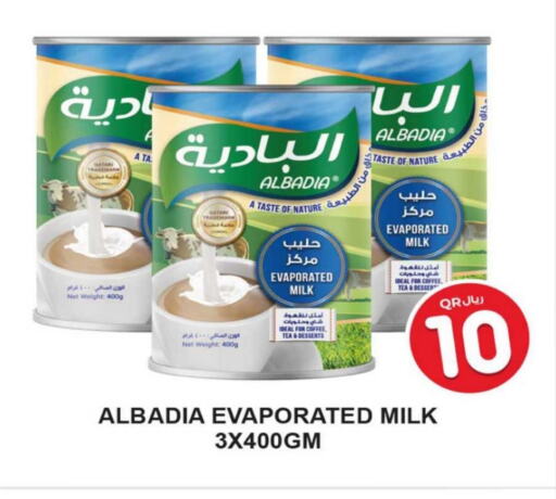 Evaporated Milk available at Rawabi Hypermarket in Qatar - Al Shamal