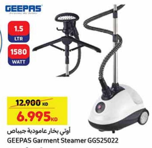GEEPAS Garment Steamer available at Carrefour in Kuwait - Kuwait City