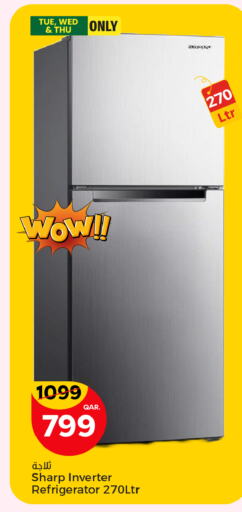 SHARP Refrigerator available at Paris Hypermarket in Qatar - Al Rayyan