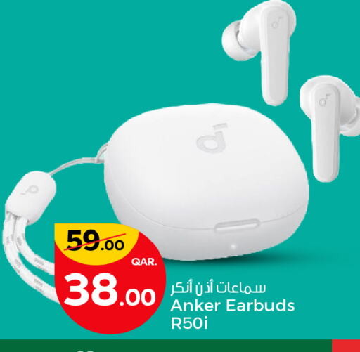 Accessories - Electronics in Paris Hypermarket, Qatar Offers - Qatar Anker Earphone available at Paris Hypermarket in Qatar - Al-Shahaniya