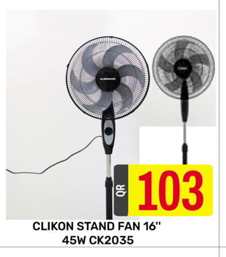 Small Appliances in Majlis Shopping Center, Qatar Offers - Qatar CLIKON Fan available at Majlis Shopping Center in Qatar - Al Rayyan