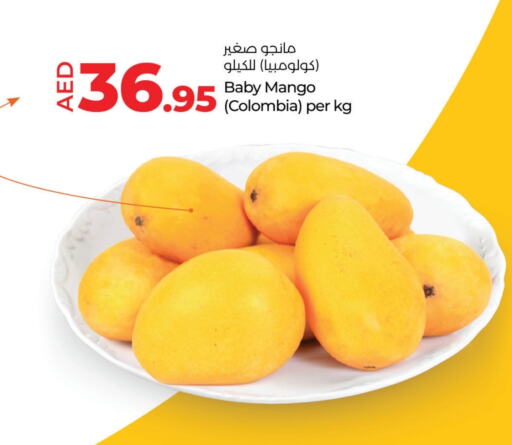 Mangoes from Colombia available at Lulu Hypermarket in UAE - Umm al Quwain