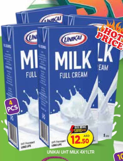 UNIKAI Long Life / UHT Milk available at Baniyas Spike  in UAE - Al Ain