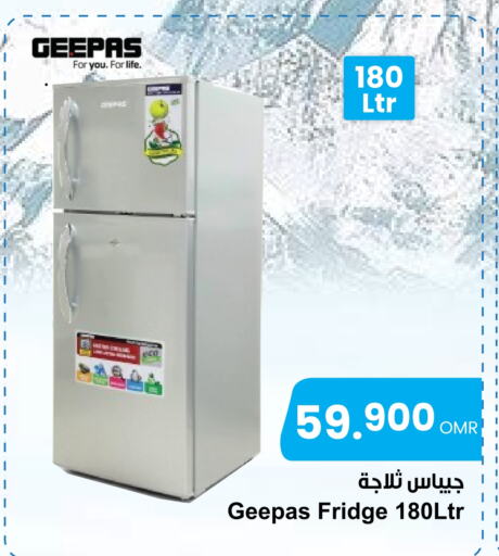 Large Appliances in Sultan Center , Oman Offers - Oman GEEPAS Refrigerator available at Sultan Center in Oman - Muscat