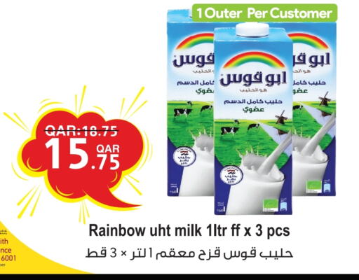 RAINBOW Long Life / UHT Milk available at Rambo Mart in Qatar - Al-Shahaniya