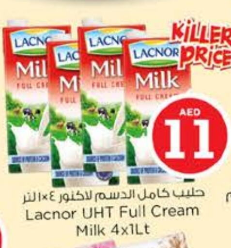 LACNOR Full Cream Milk available at Nesto Hypermarket in UAE - Al Ain