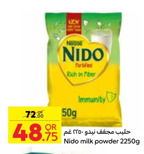 NIDO Milk Powder available at Carrefour in Qatar - Al Shamal