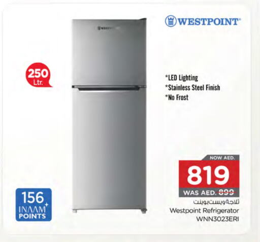 WESTPOINT Refrigerator available at Nesto Hypermarket in UAE - Al Ain
