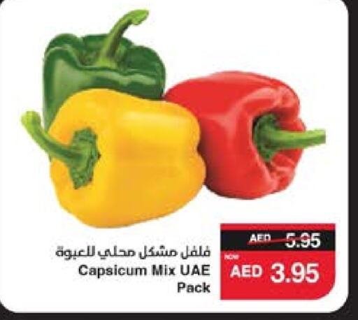 Chilli / Capsicum available at SPAR Hyper Market  in UAE - Al Ain