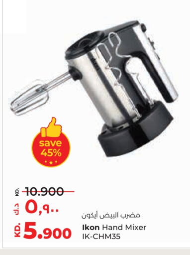 IKON Mixer / Grinder available at Lulu Hypermarket  in Kuwait - Jahra Governorate