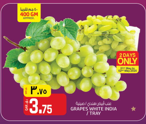 Grapes from India available at Saudia Hypermarket in Qatar - Al Rayyan