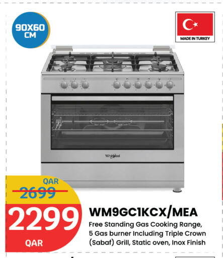 WHIRLPOOL Gas Cooker available at City Hypermarket in Qatar - Umm Salal