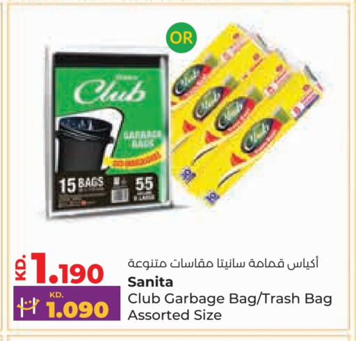 SANITA Garbage / Trash Bags available at Lulu Hypermarket  in Kuwait - Ahmadi Governorate