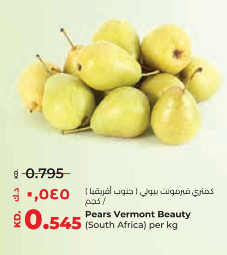 Pear from South Africa available at Lulu Hypermarket  in Kuwait - Jahra Governorate