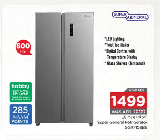 SUPER GENERAL Refrigerator available at Nesto Hypermarket in UAE - Al Ain